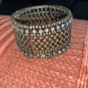 Gold and Gem Bangle